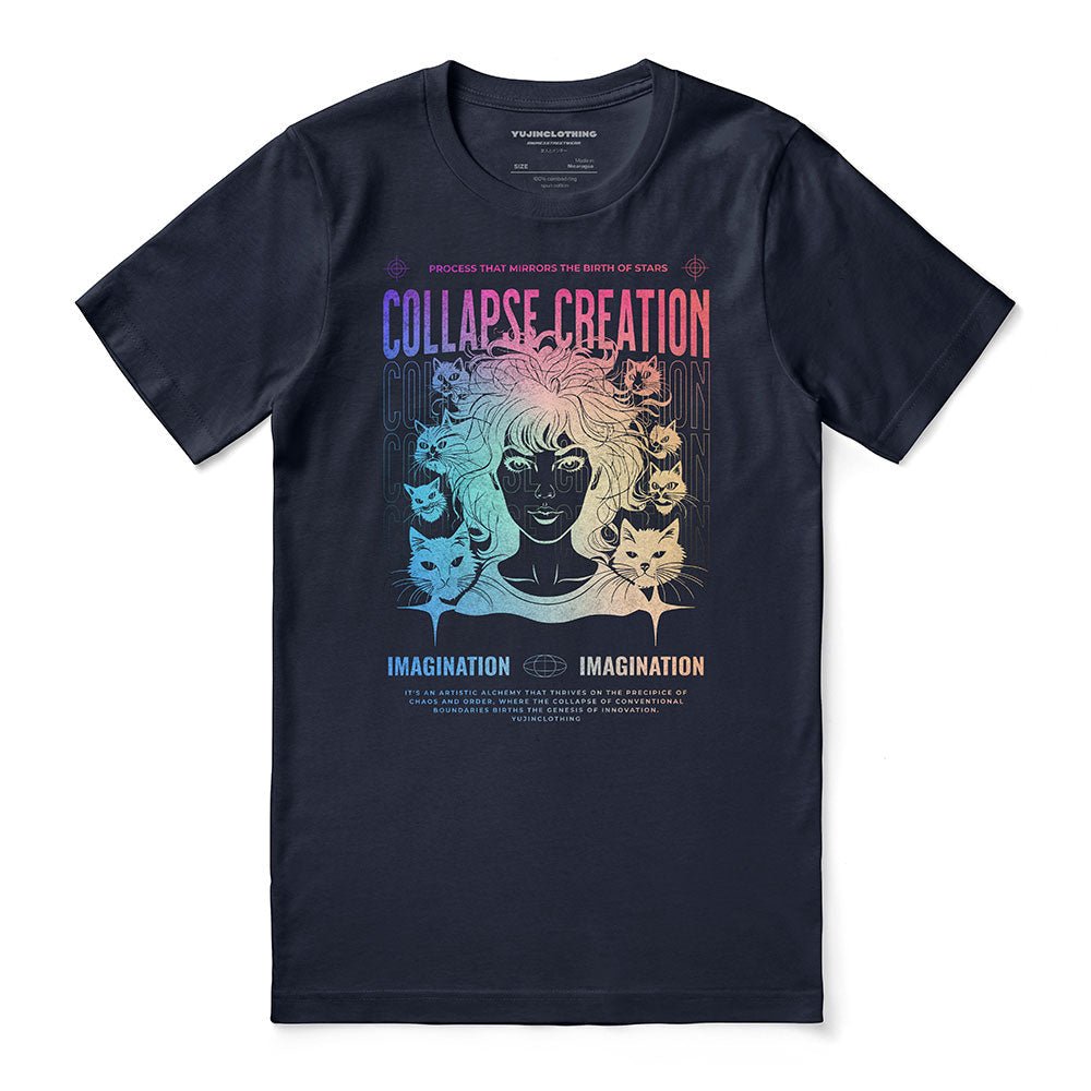 Collapse Creation Cat T-Shirt - Lolomo!