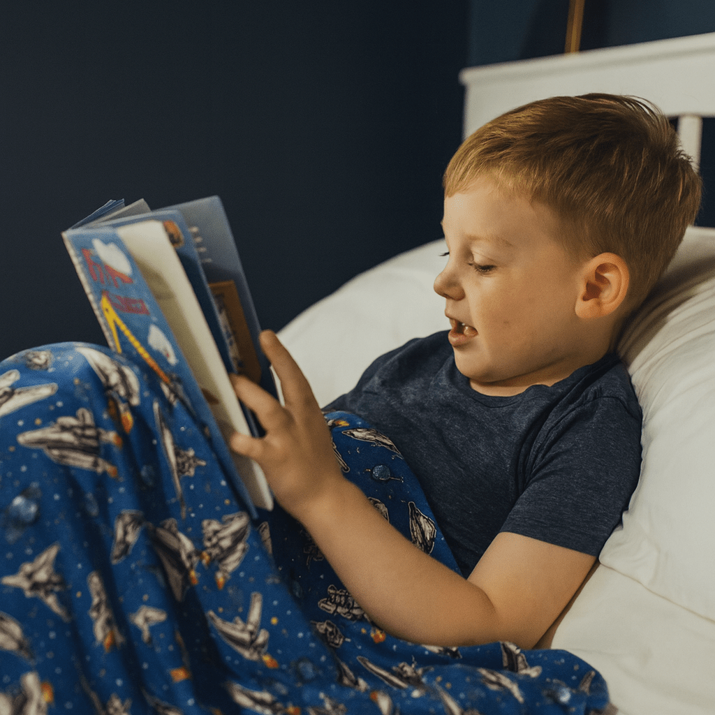 Manta de nubes para niños grandes en órbita profunda