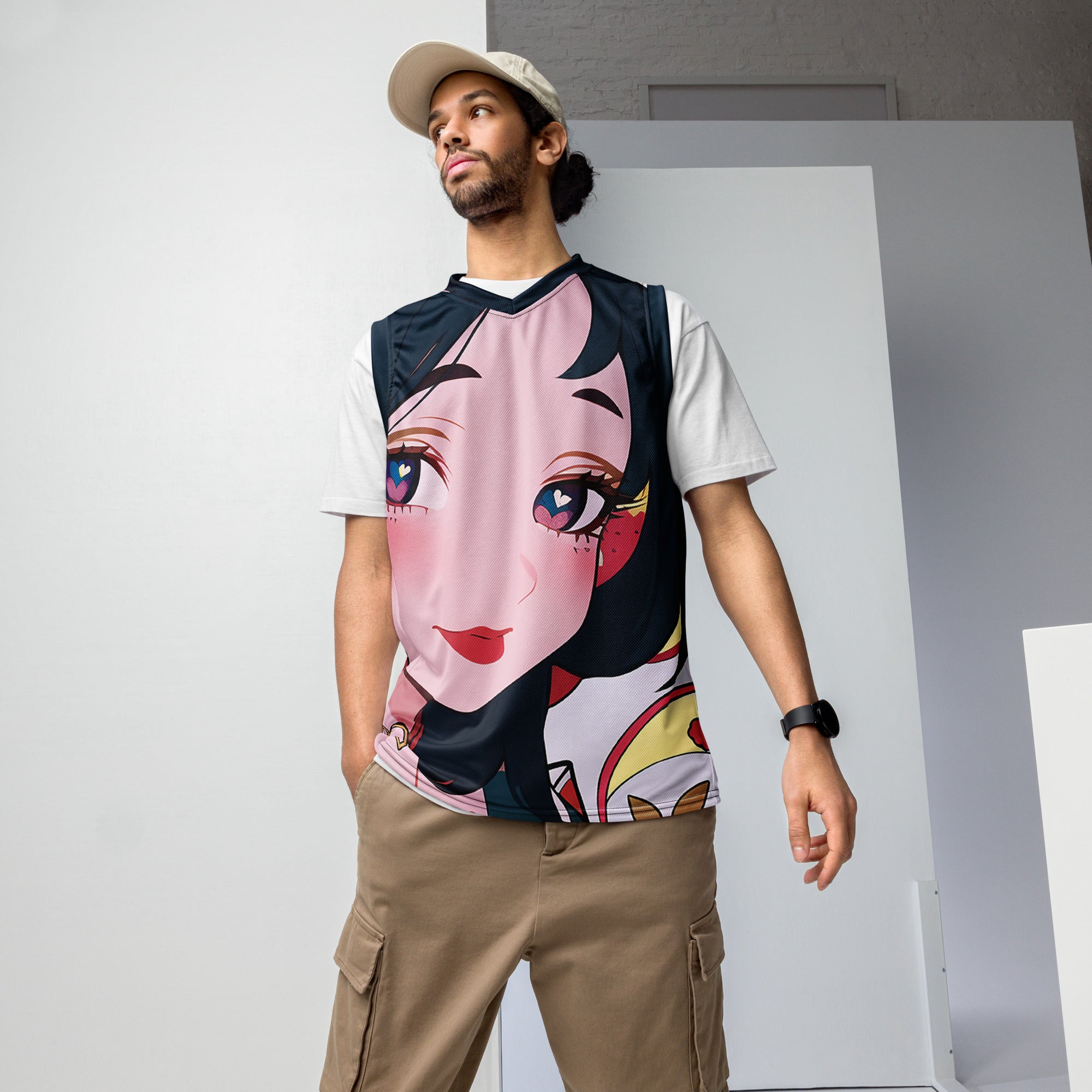 Deeply In Love Recycled Basketball Jersey - Lolomo!