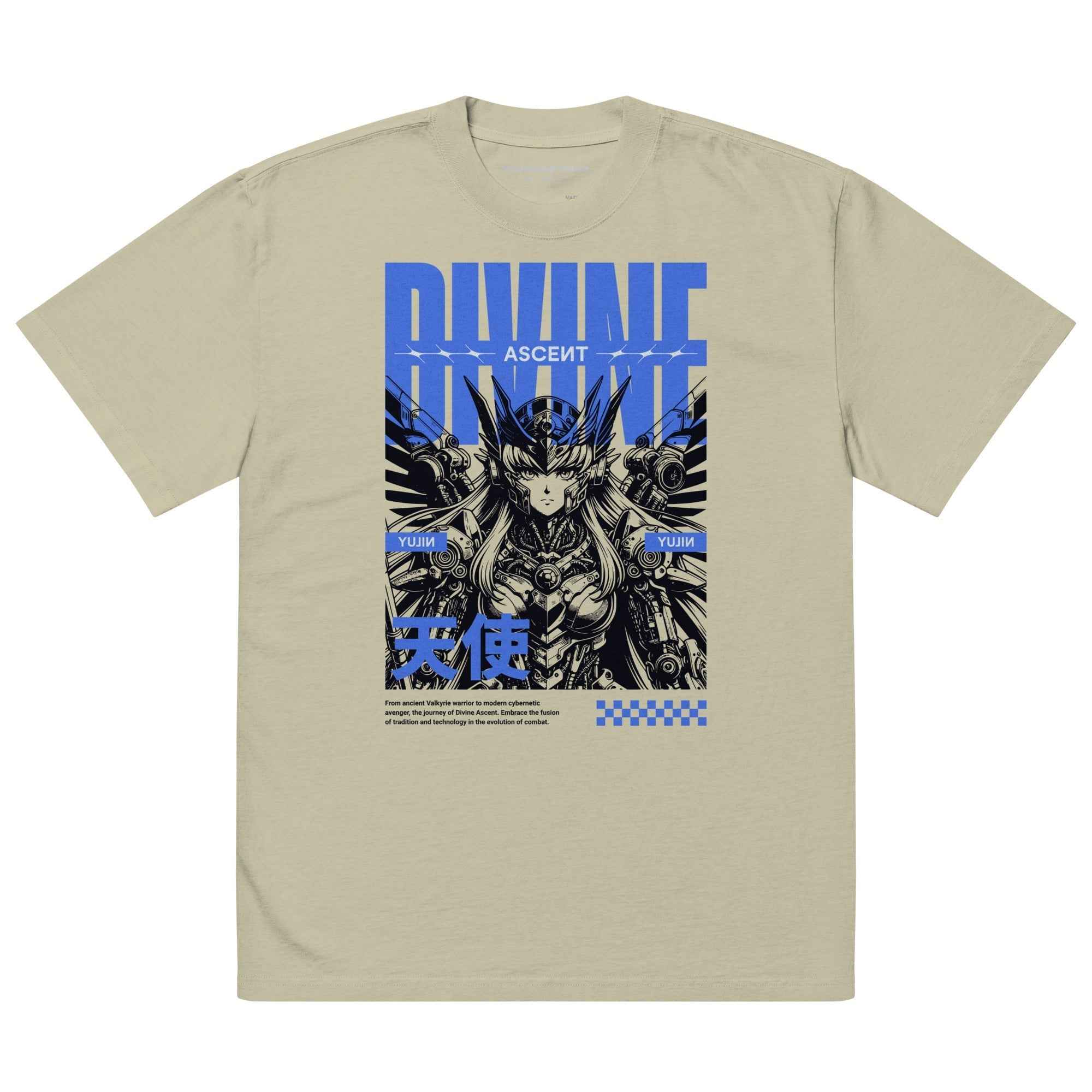 Divine Ascent Oversized Faded T-Shirt