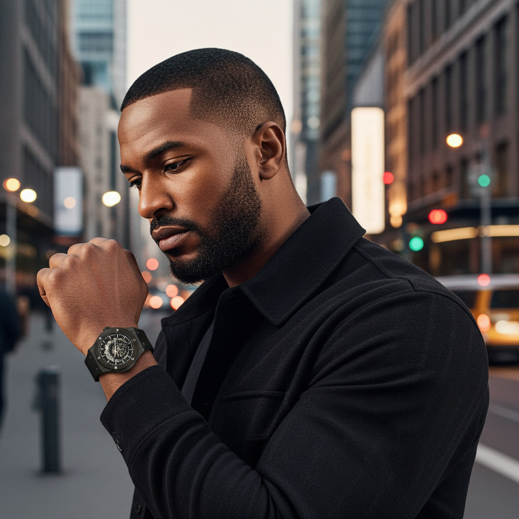 The 199 Gunmetal -Skeleton Automatic Luxury Watch