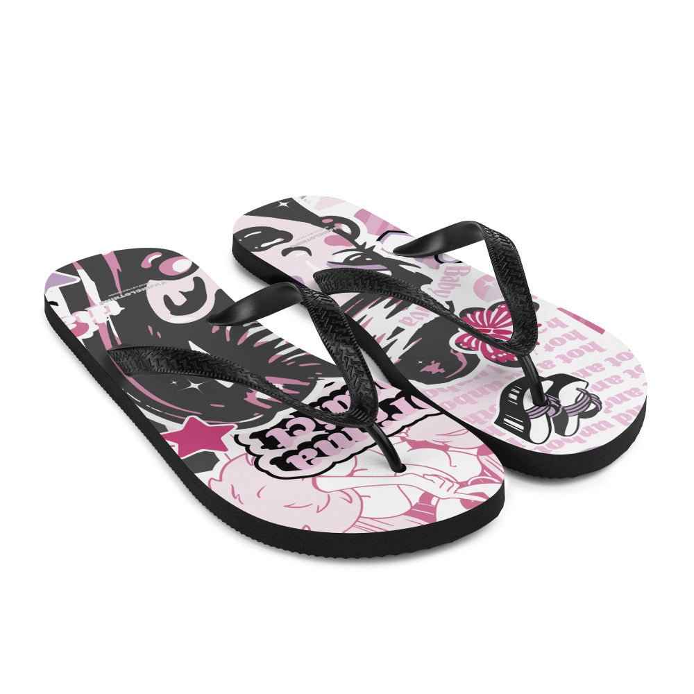 Drama Addict Flip-Flops