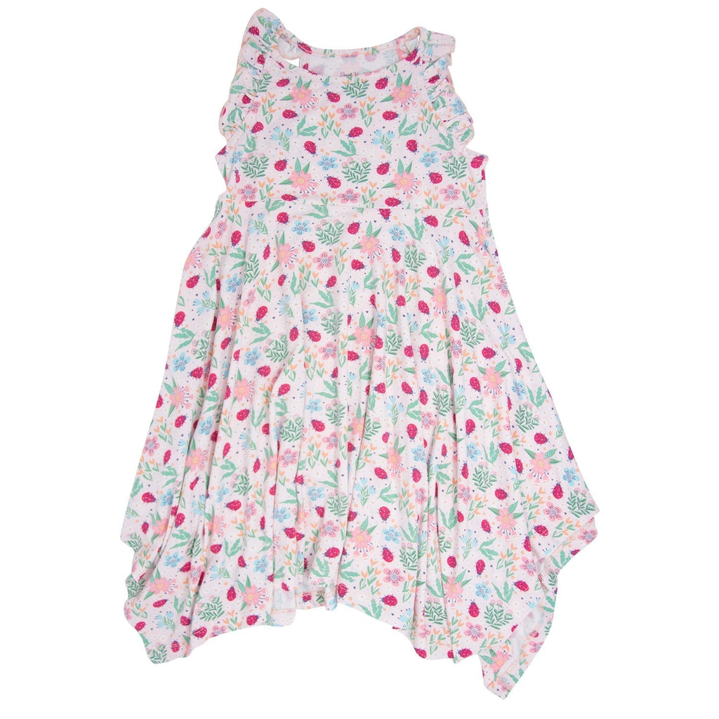 Ladybug Flower Garden Emma's Racerback Dress