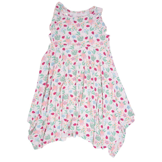Ladybug Flower Garden Emma's Racerback Dress