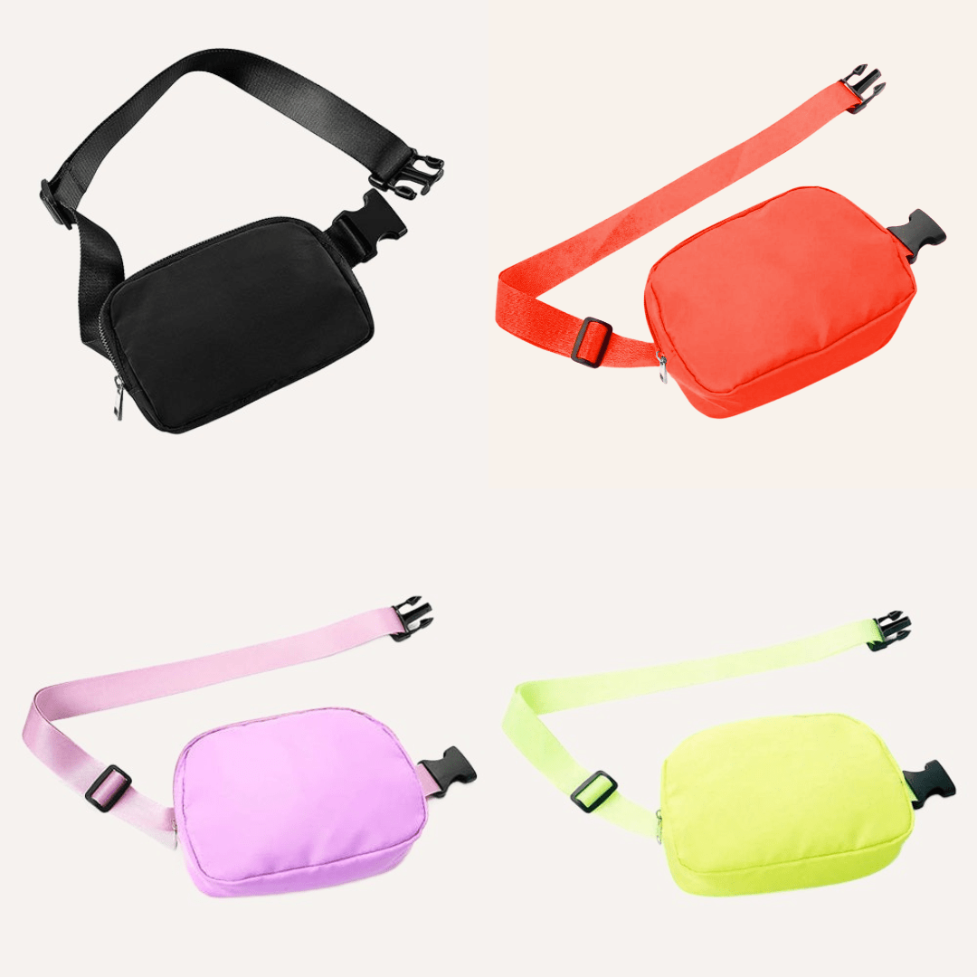 Unisex Fanny Pack & Crossbody Sling Bag | Travel Waist Pack - Lolomo!