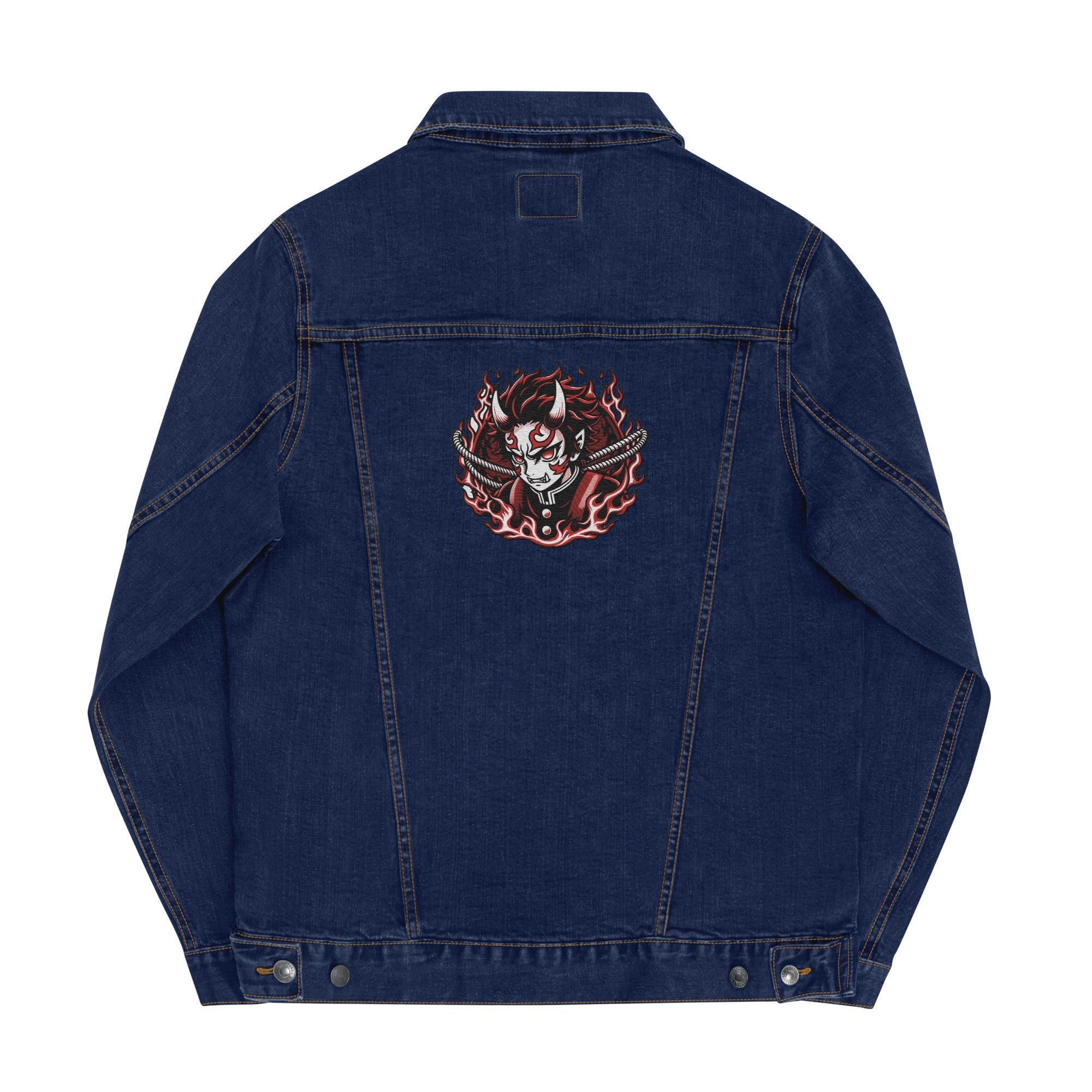 Fire God Denim Jacket - Lolomo!