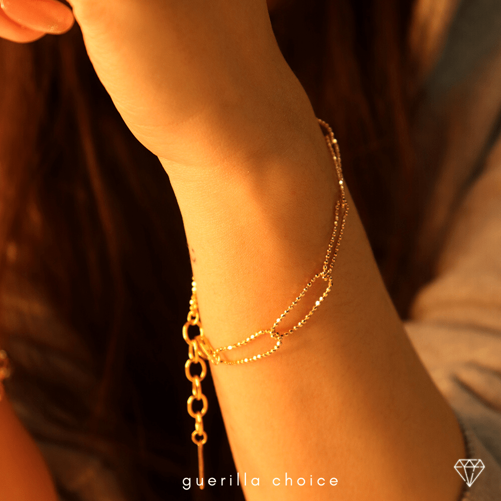 FRANCESS GOLD BRACELET - Lolomo!