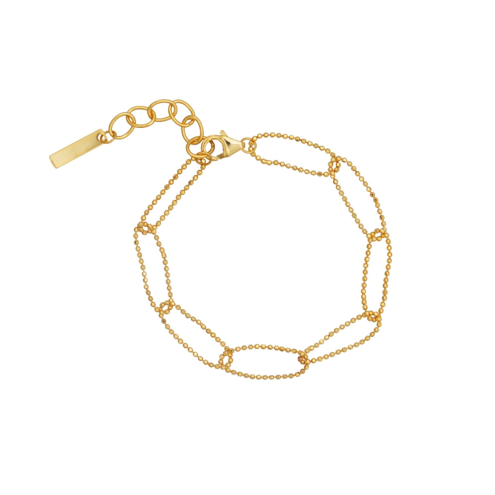 PULSERA DE ORO FRANCESS 