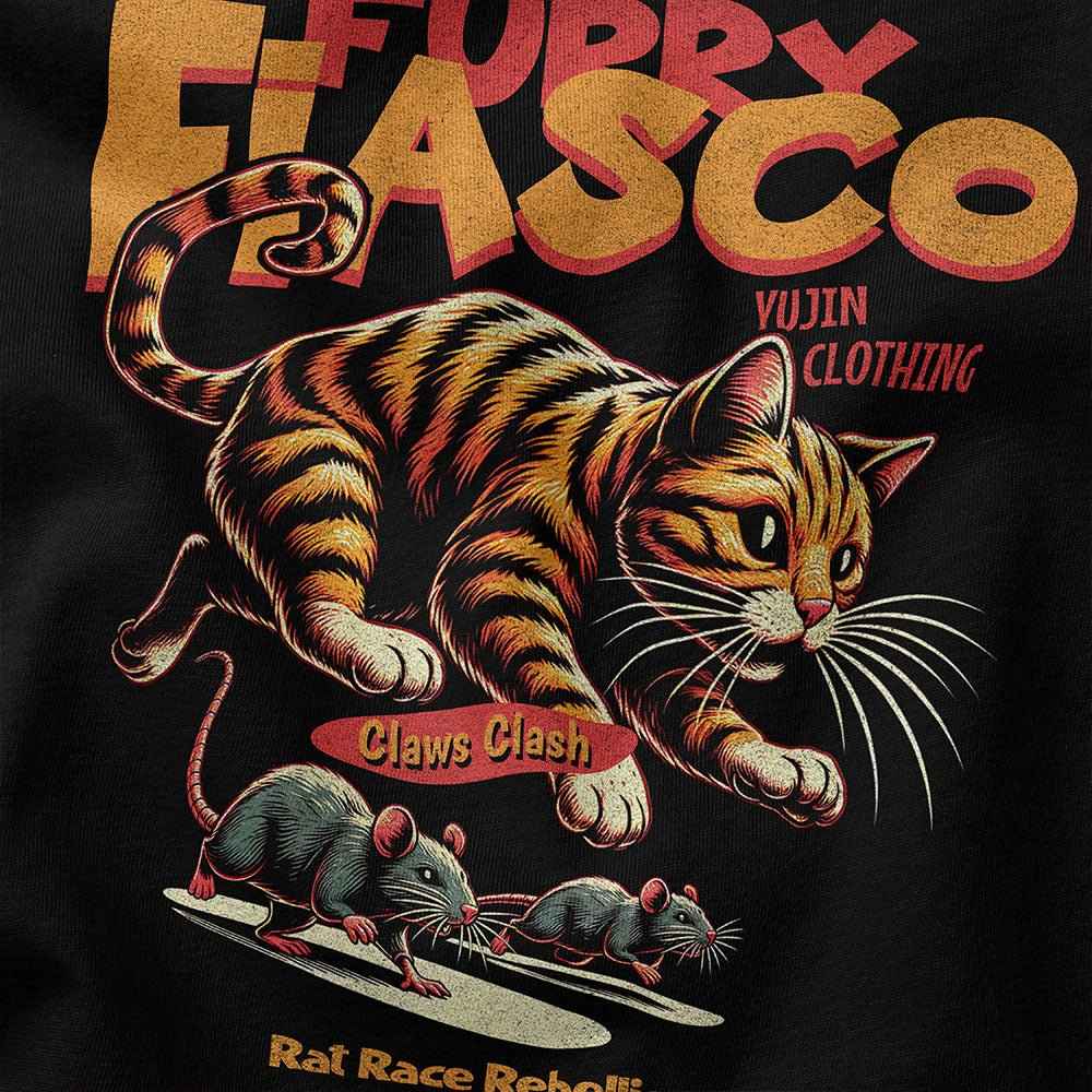 Furry Fiasco Cat Tank Top