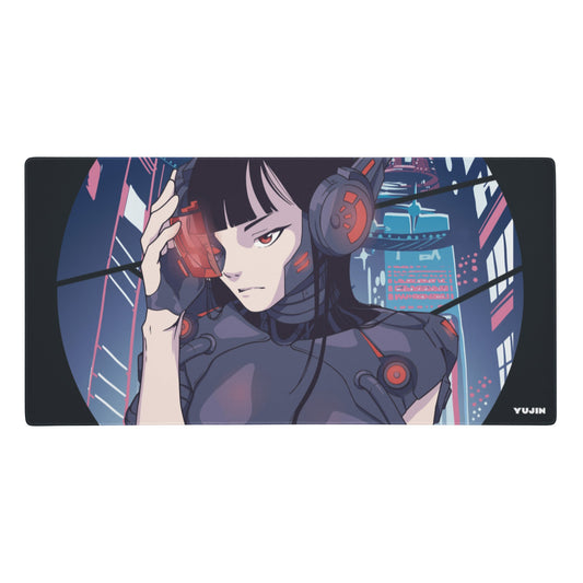 Cyberpunk Girl Gaming Pad