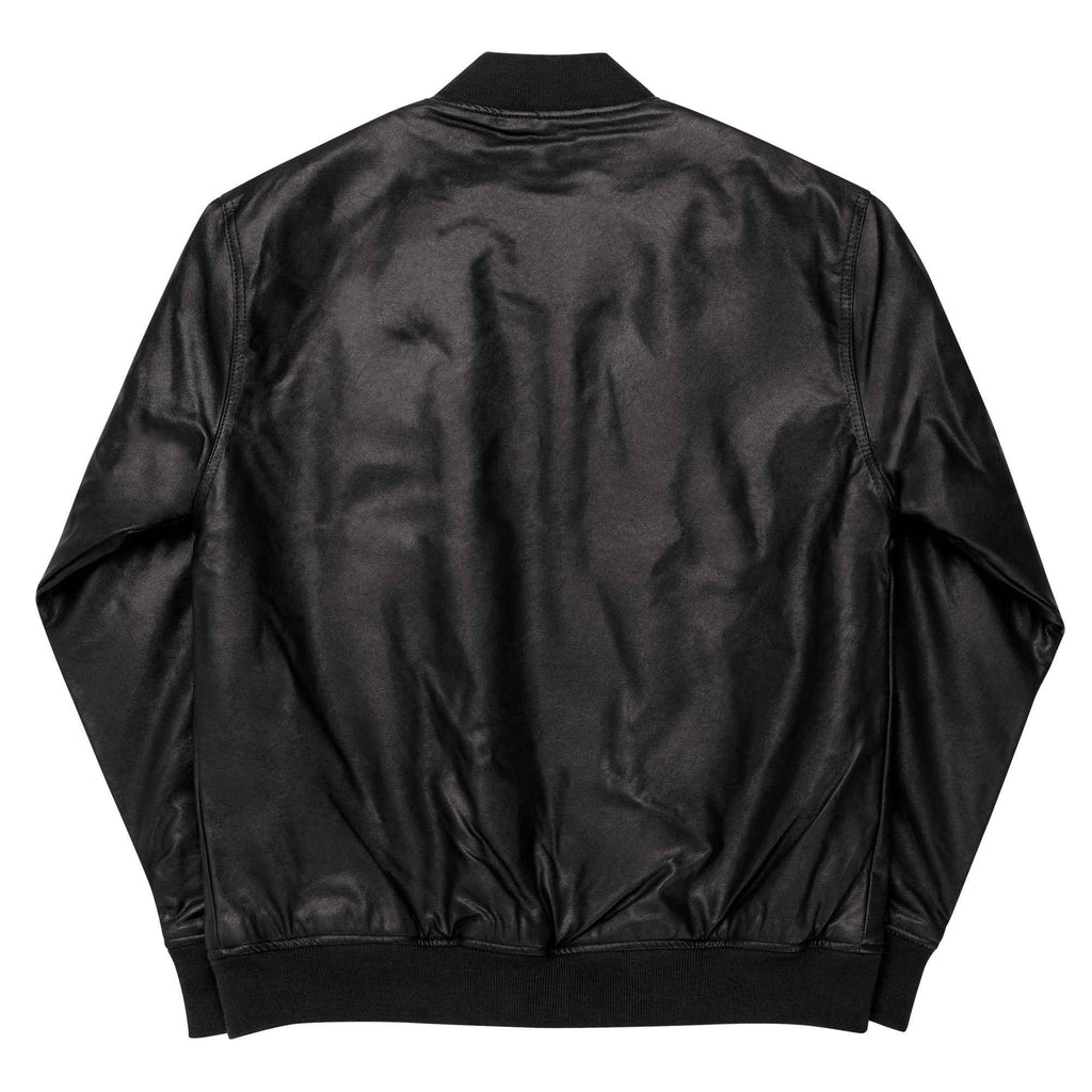 Gimbo Leather Bomber Jacket