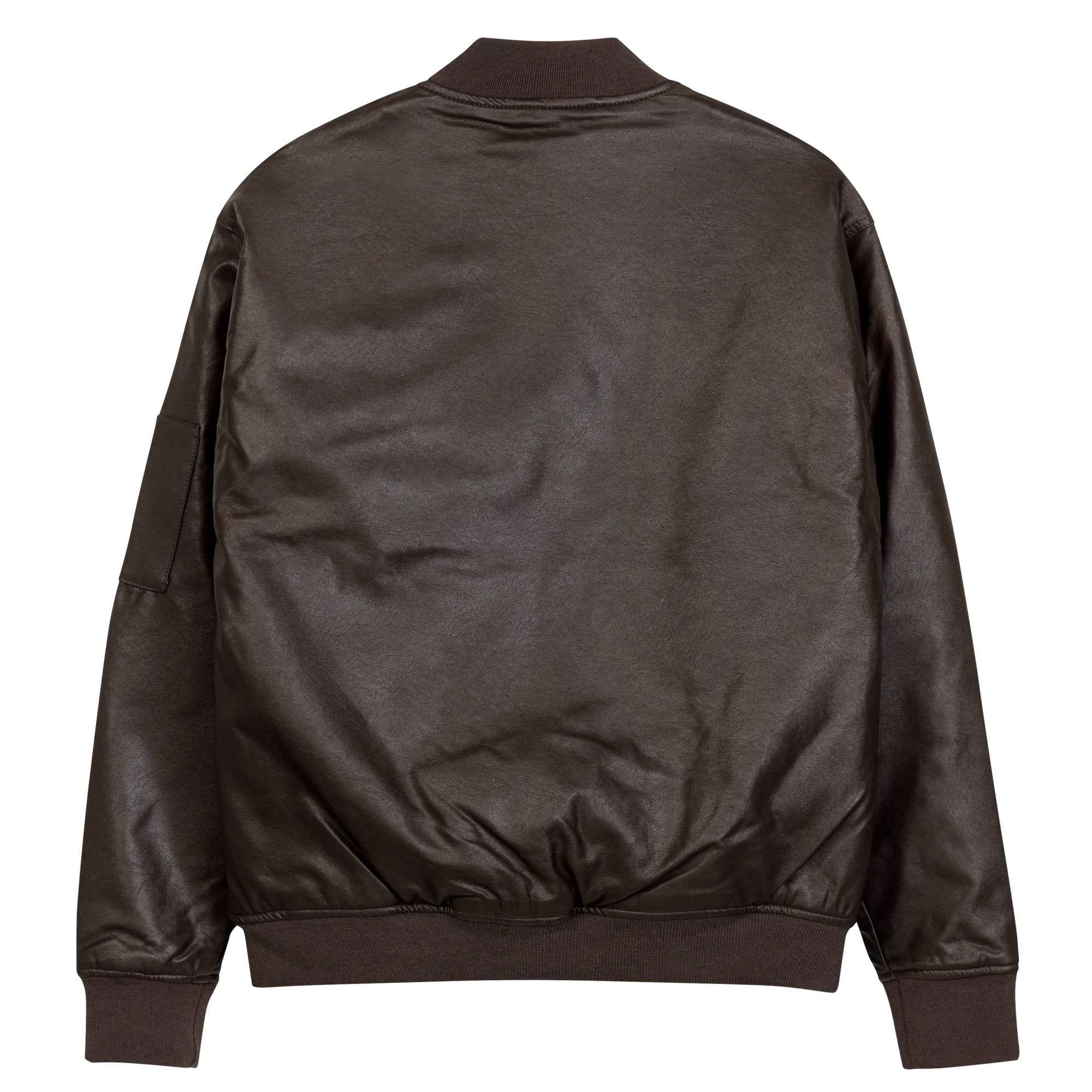Gimbo Leather Bomber Jacket