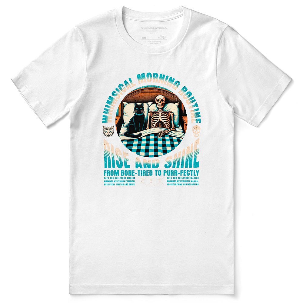 Good Morning Cat T-Shirt - Lolomo!