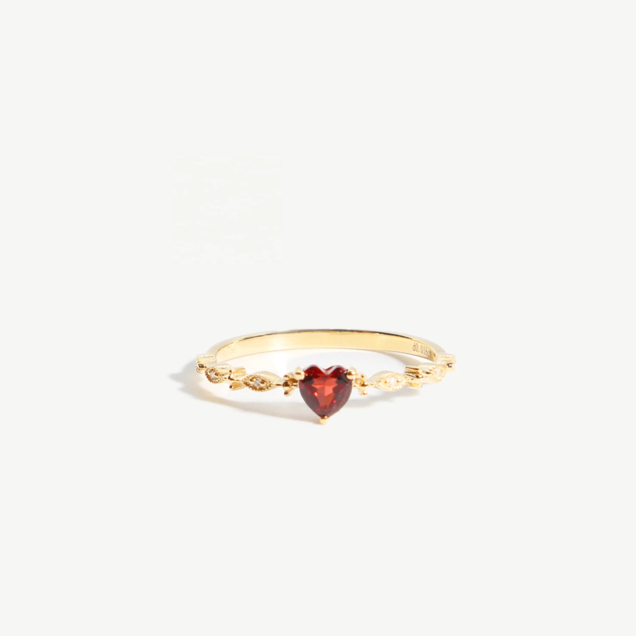 Anillo de amor Guerilla Choice Royal Heart en oro de 18 quilates