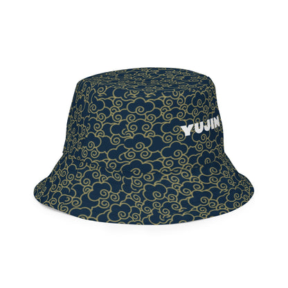 Japanese Clouds Reversible Bucket Hat - Lolomo!
