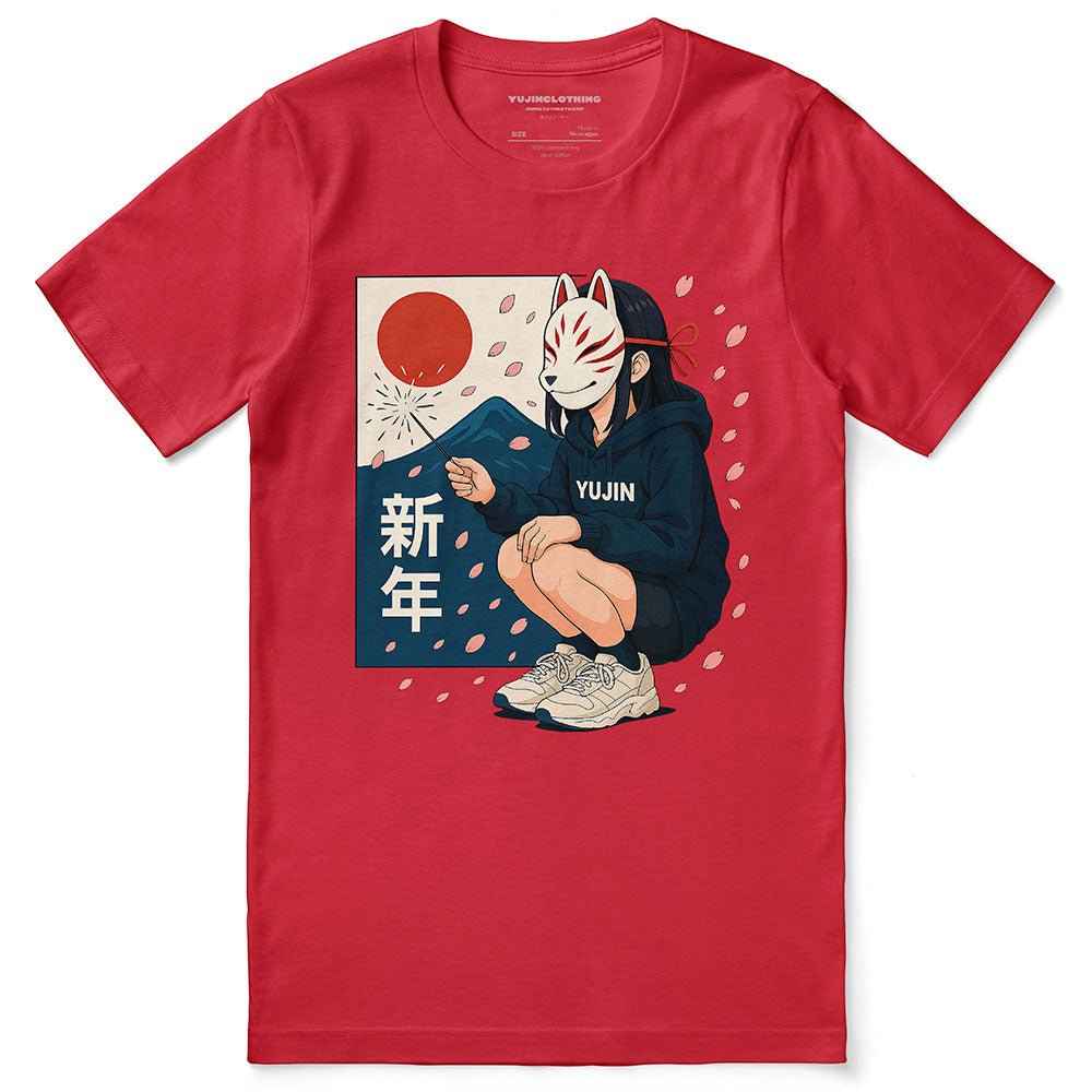 Kitsune Spark Sakura T-Shirt