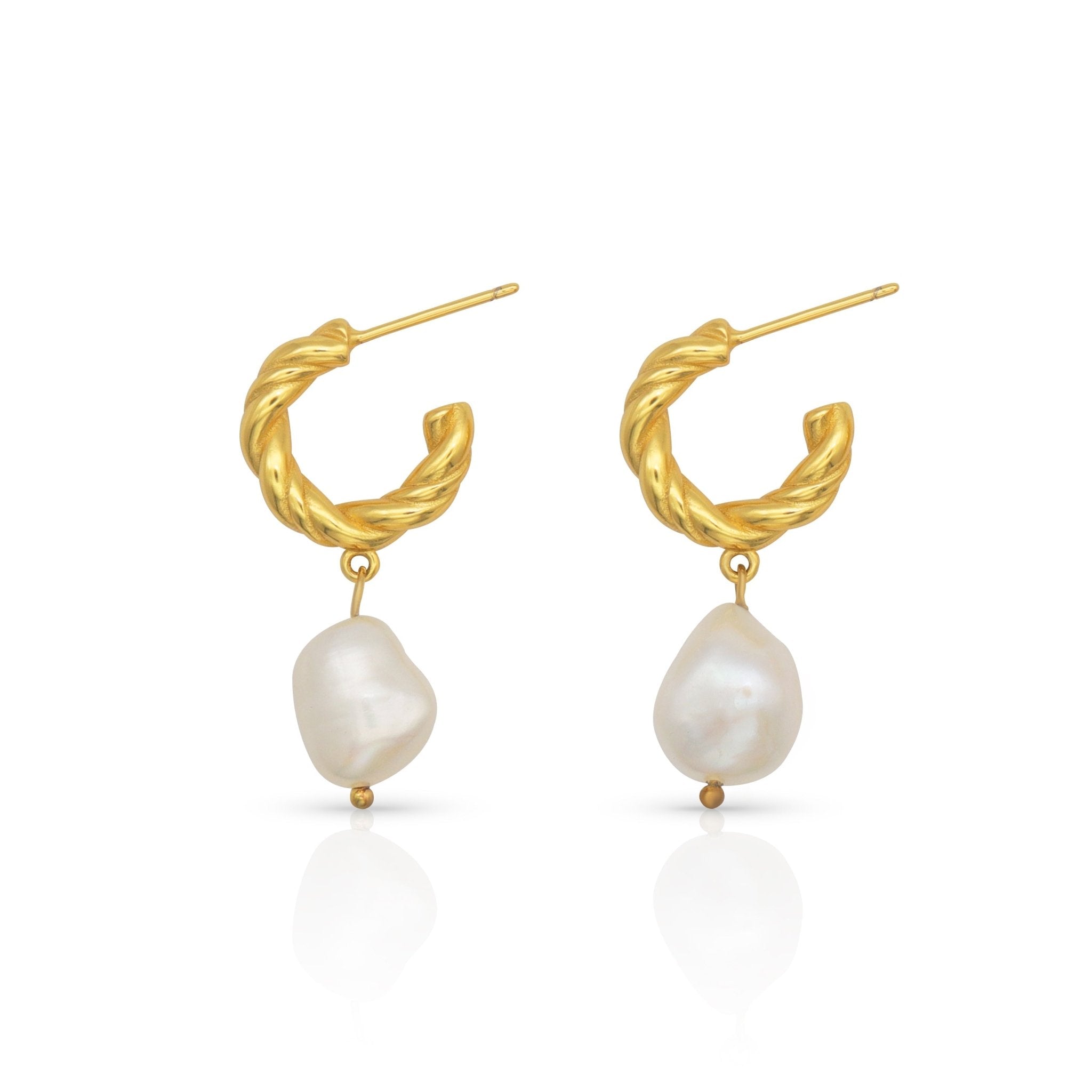 BOUCLES D'OREILLES EN PERLES LORRAINE FAURE