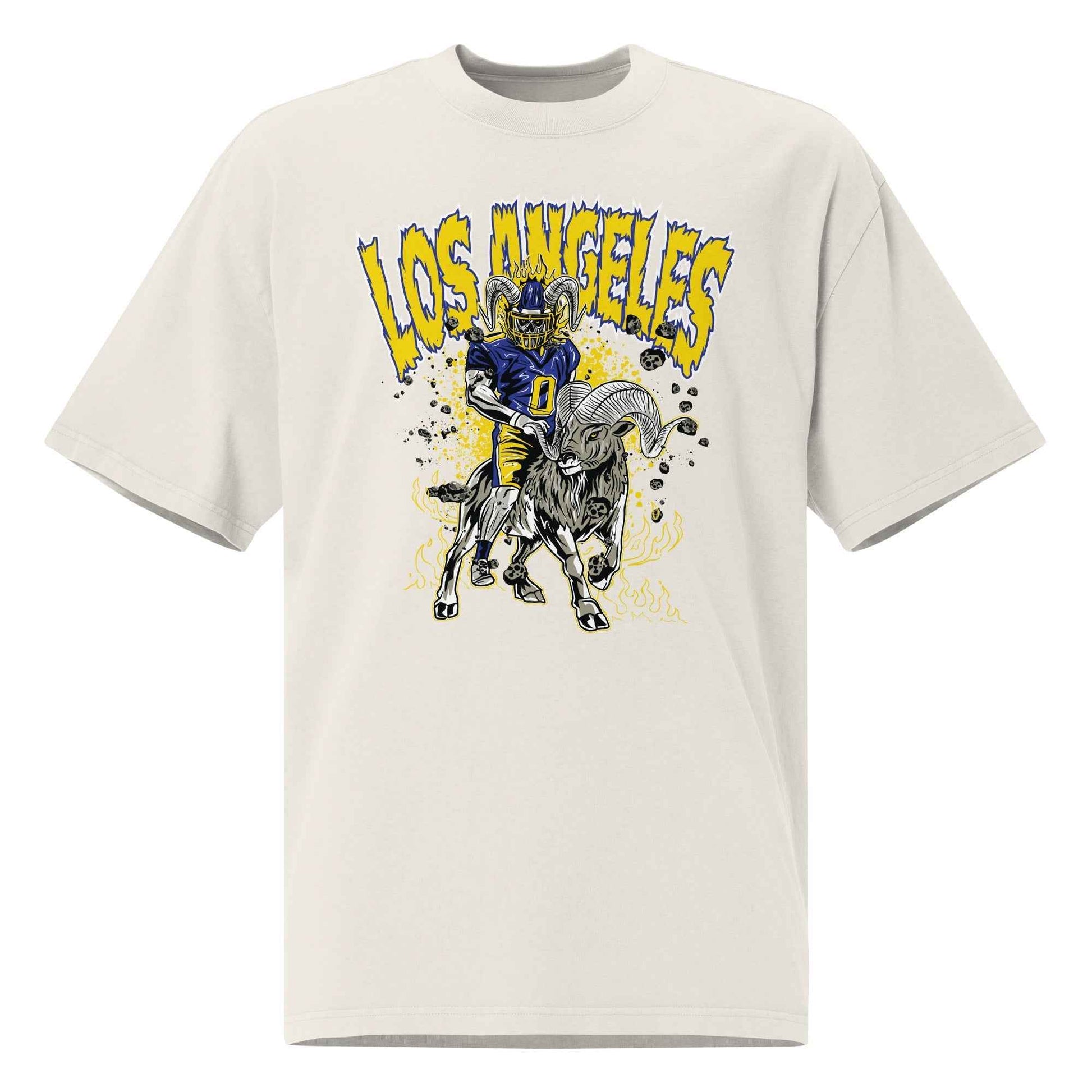Los Angeles Rams "Staple" White T-Shirt
