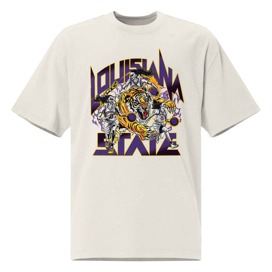 Louisiana State "Staple" White Shirt