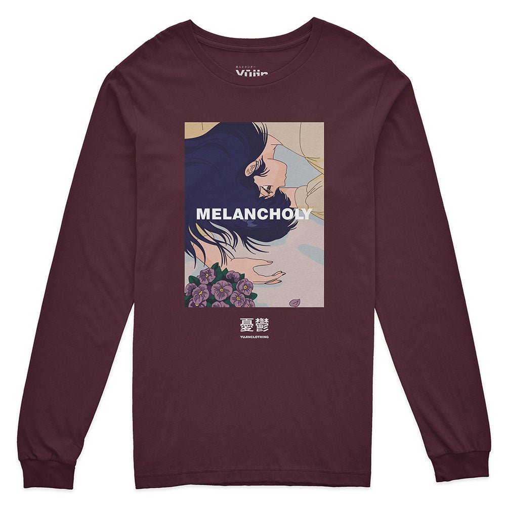 Melancholy Long Sleeve T-Shirt - Lolomo!