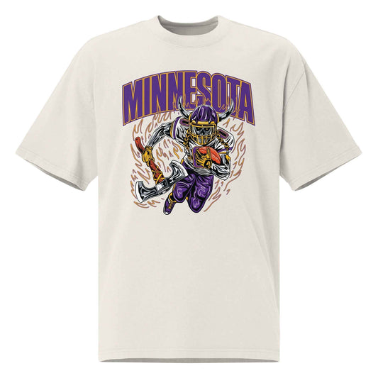 Minnesota City "Staple" White T-Shirt