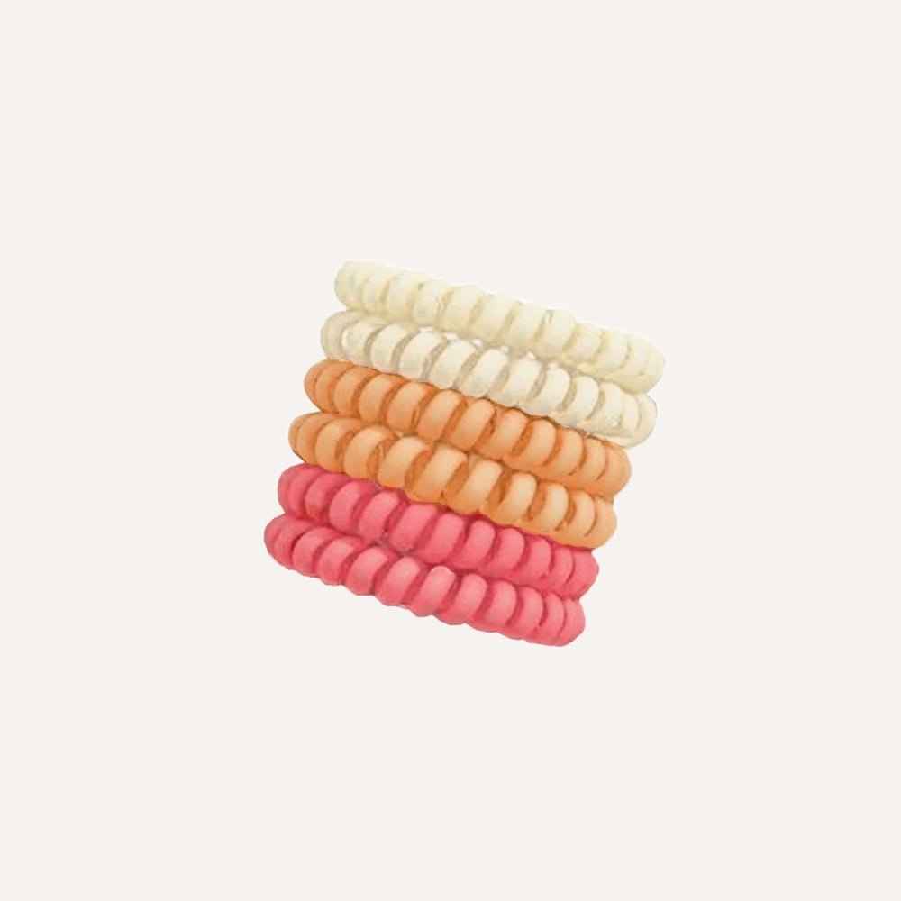 Spiral Hair Ties – No Breakage, No Crease, All-Day Hold