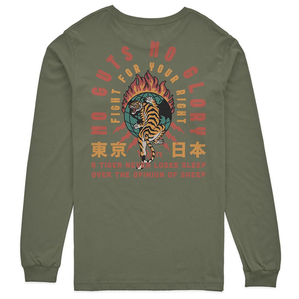 No Guts Long Sleeve T-Shirt - Lolomo!