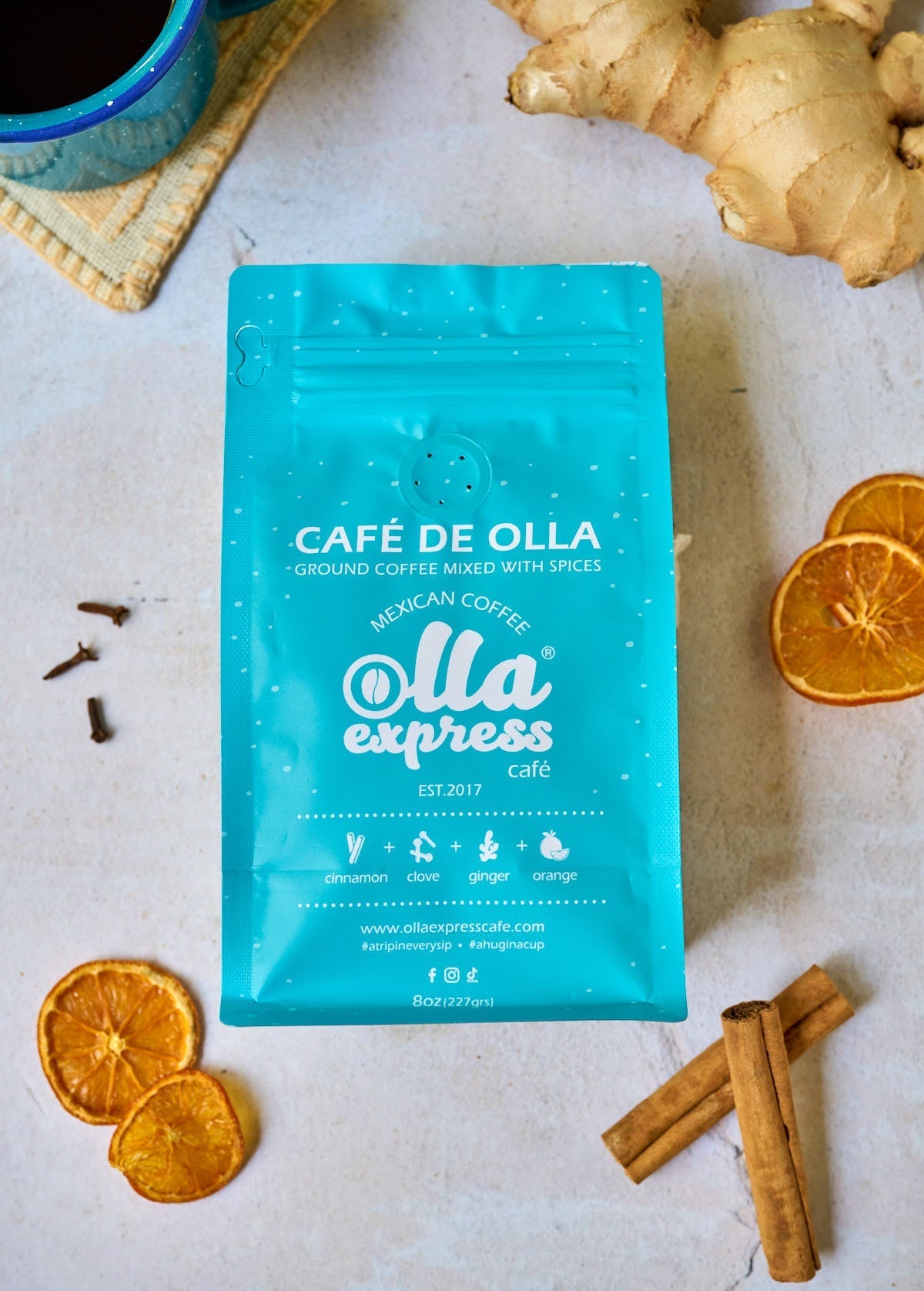 PACK DE 2 - Café de Olla con Naranja