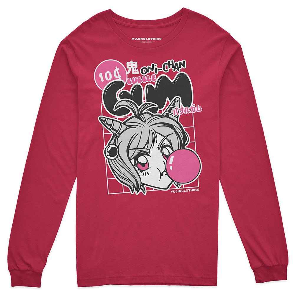 Oni-Chan Bubble Long Sleeve T-Shirt