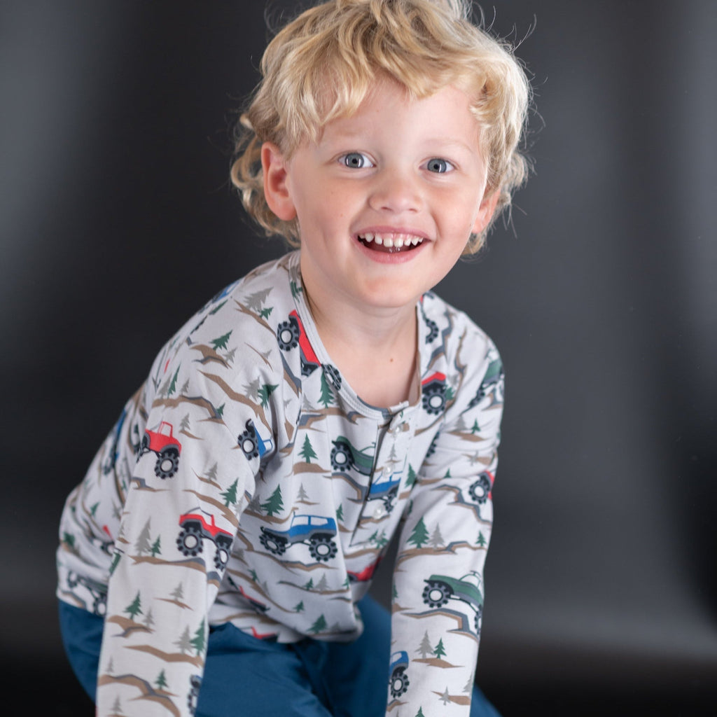 Over The River Raglan Henley