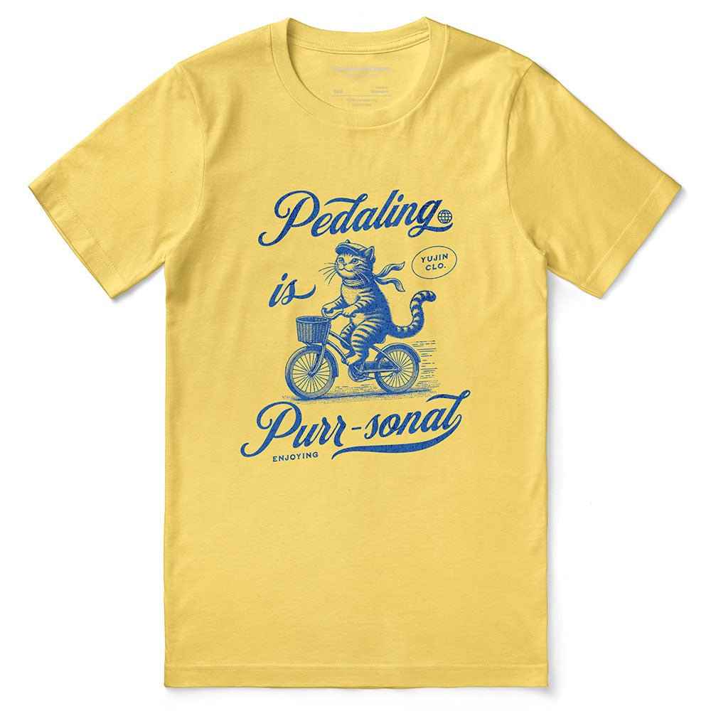 Pedaling Cat T-Shirt