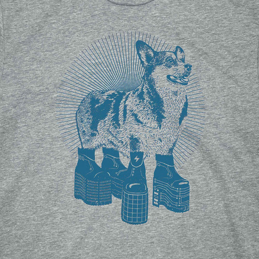 Platform Corgi Kids T-Shirt