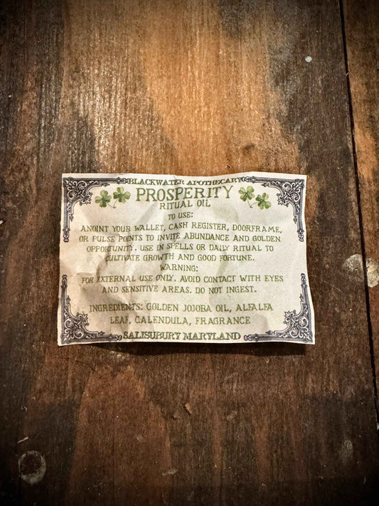 Prosperity Ritual Oil for Abundance & Wealth Drawing – 1oz
