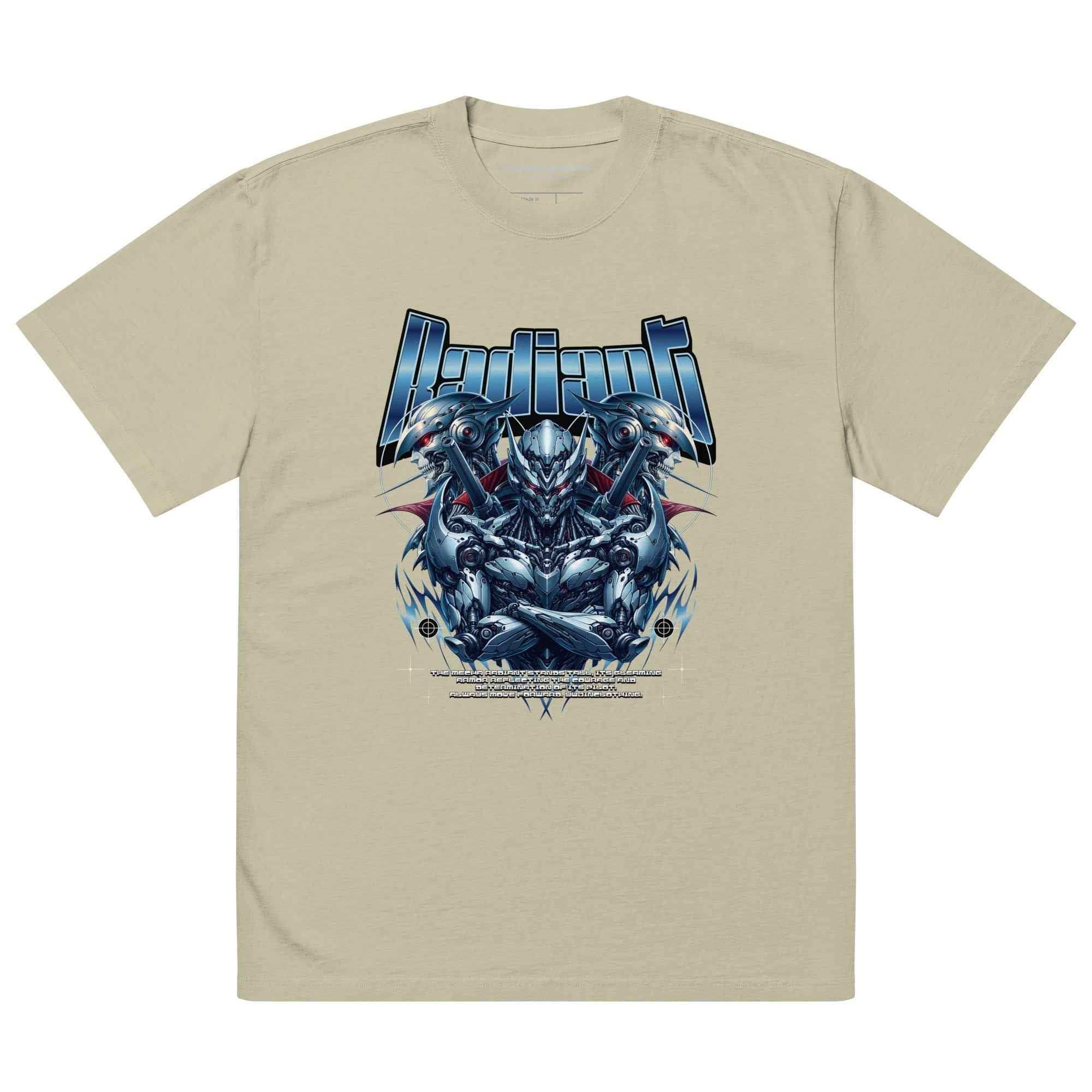 Radiant Oversized Faded T-Shirt