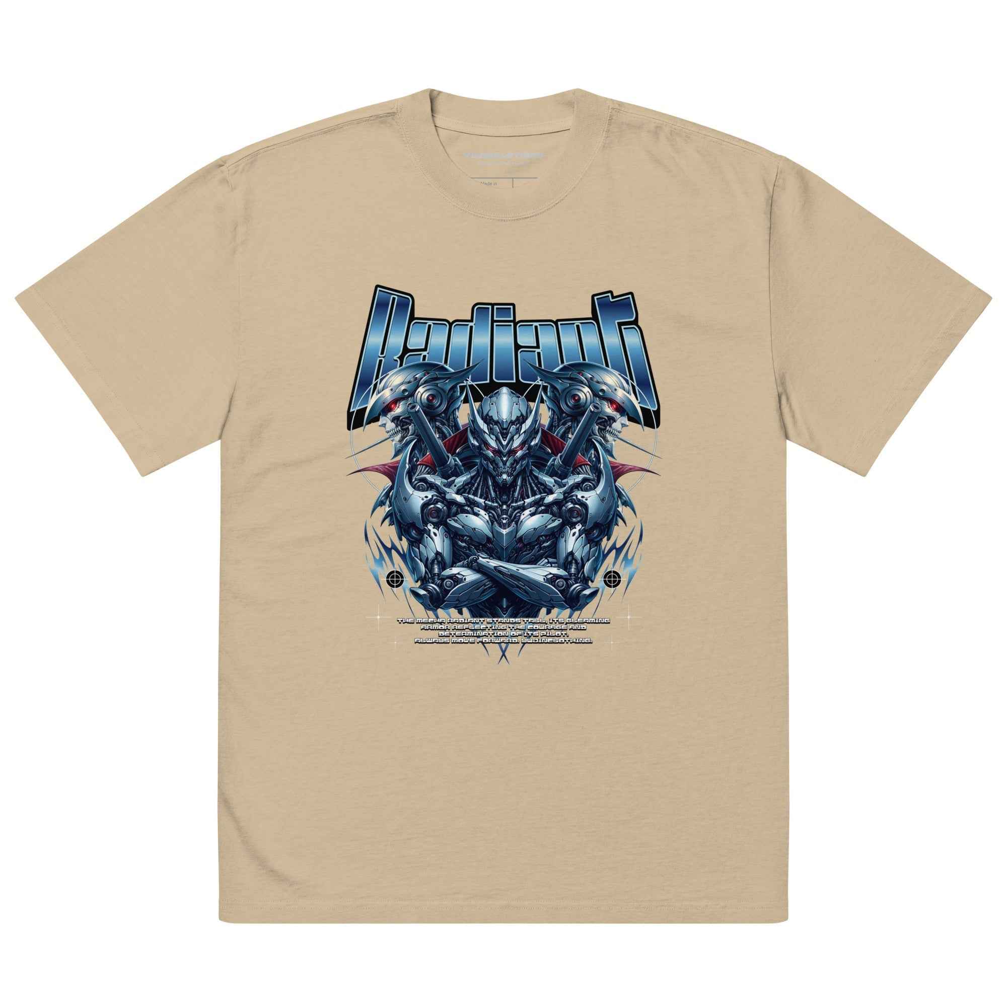 Radiant Oversized Faded T-Shirt