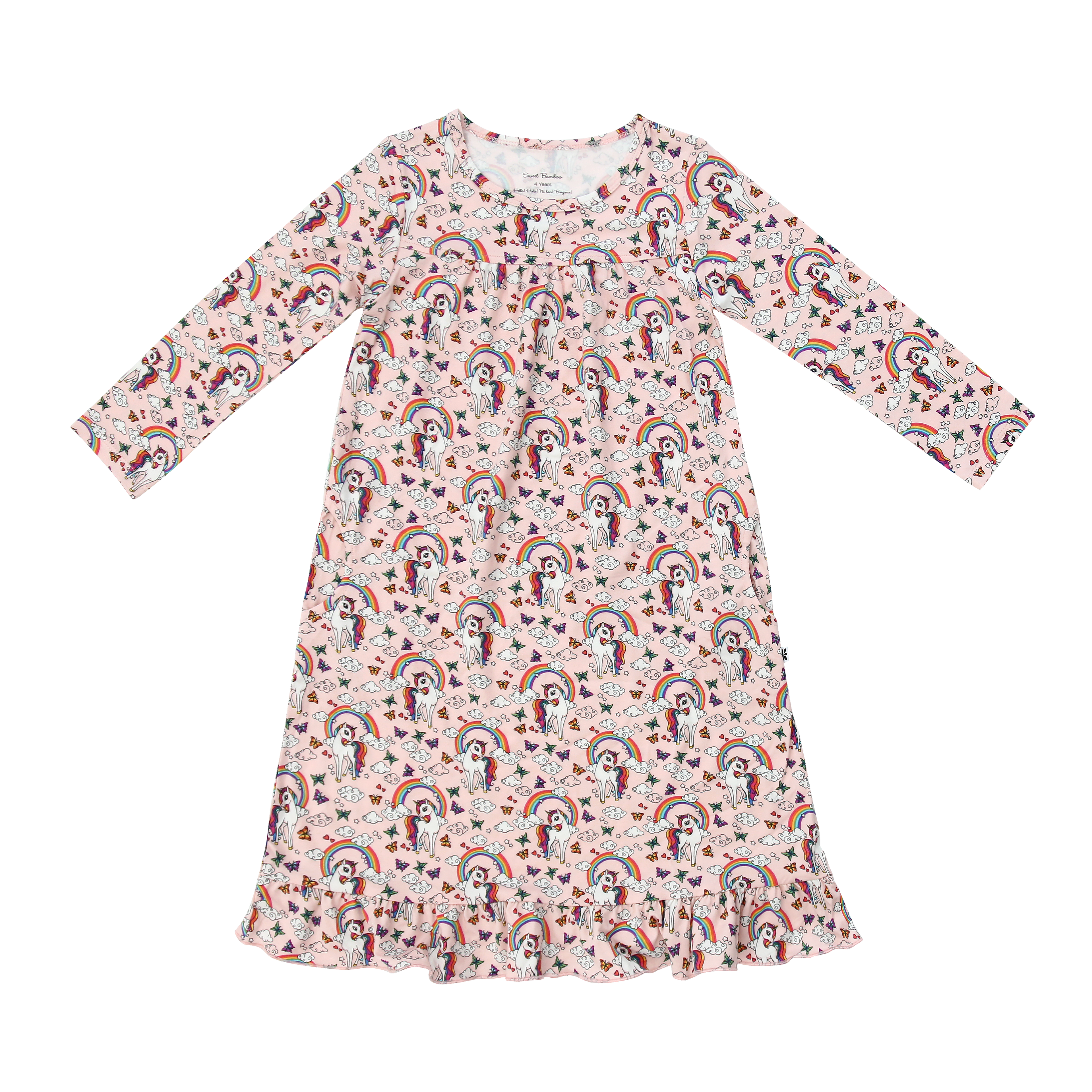 Rainbow Bright Boho Dress - Lolomo!