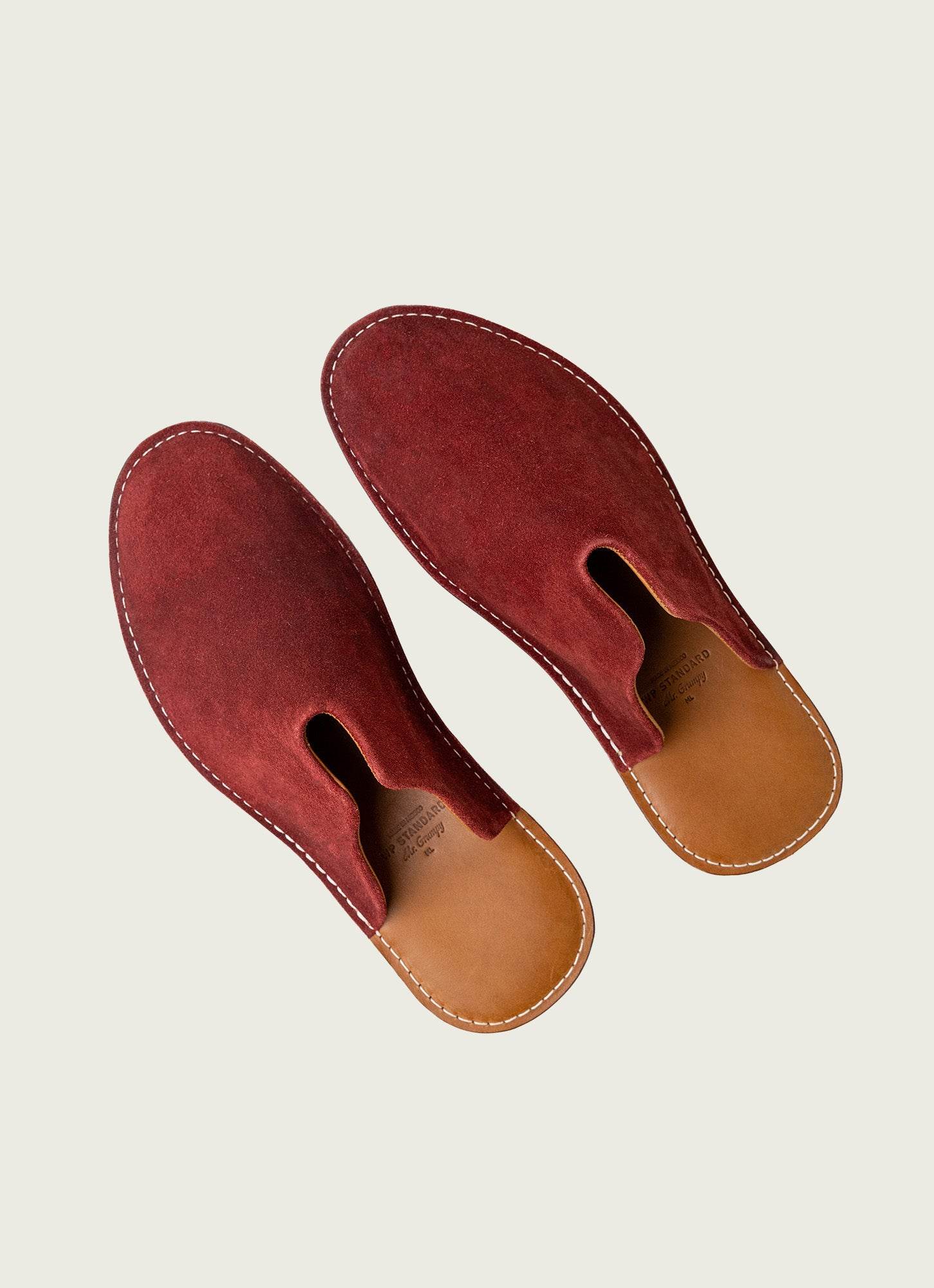 Mr. Grumpy Leather Slippers - Lolomo!