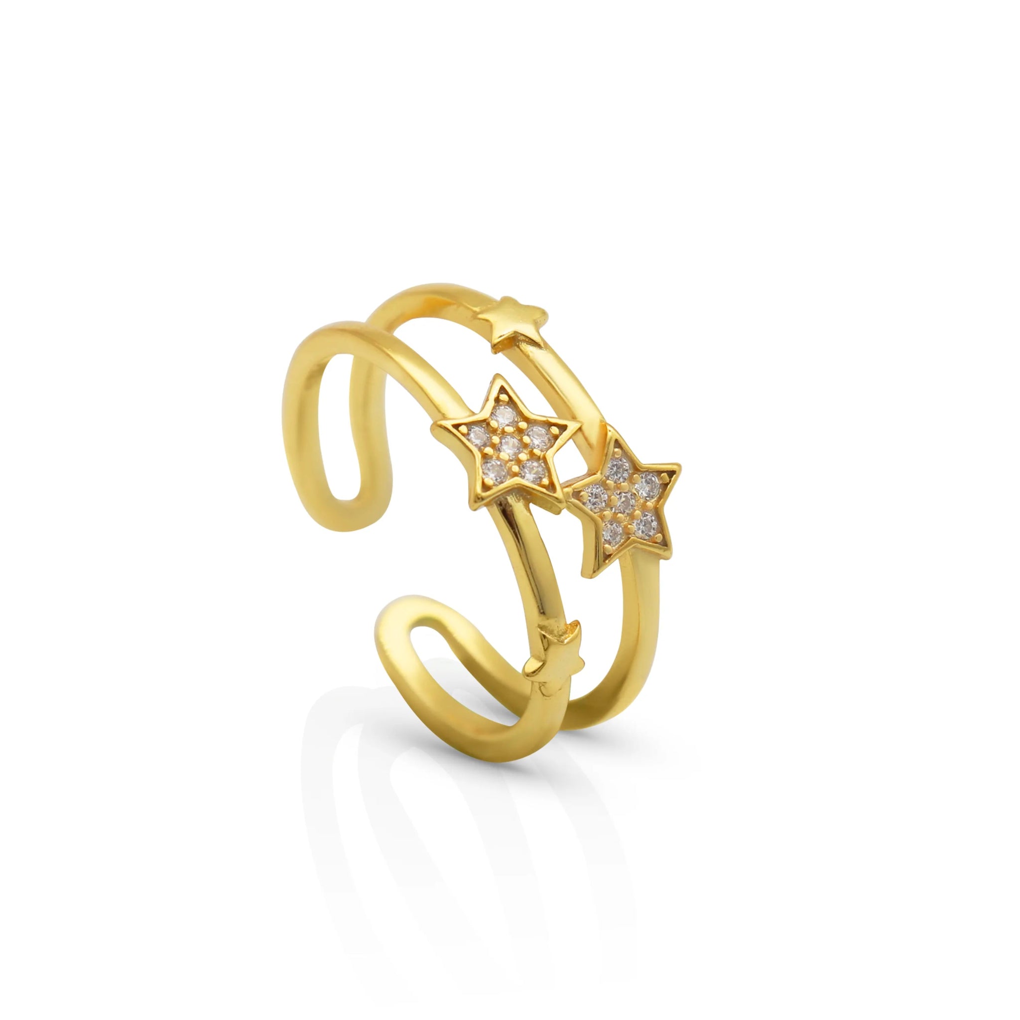 Bague en or Rosette Pascal