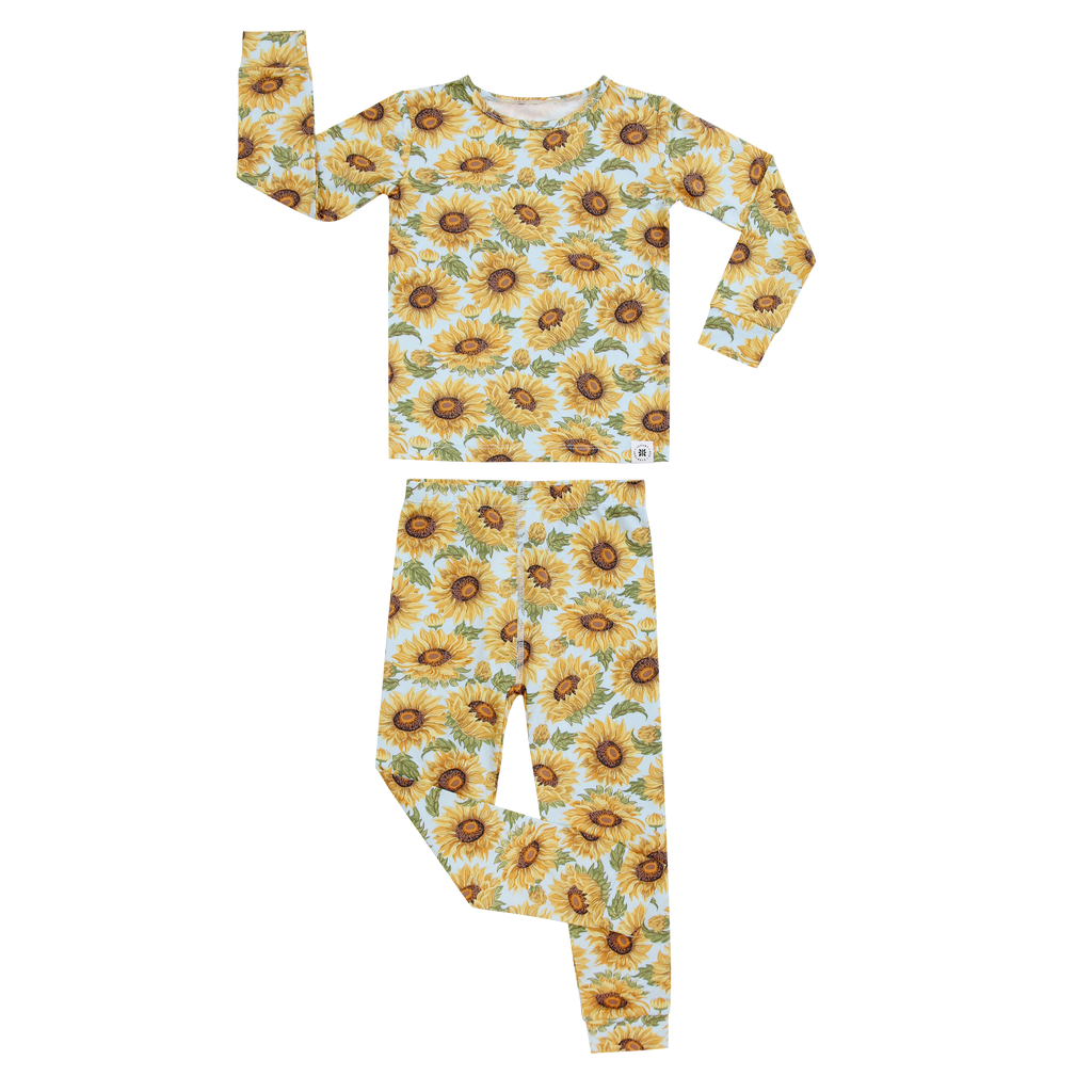 Sammy's Sunflower Big Kid Pajama Set - Lolomo!