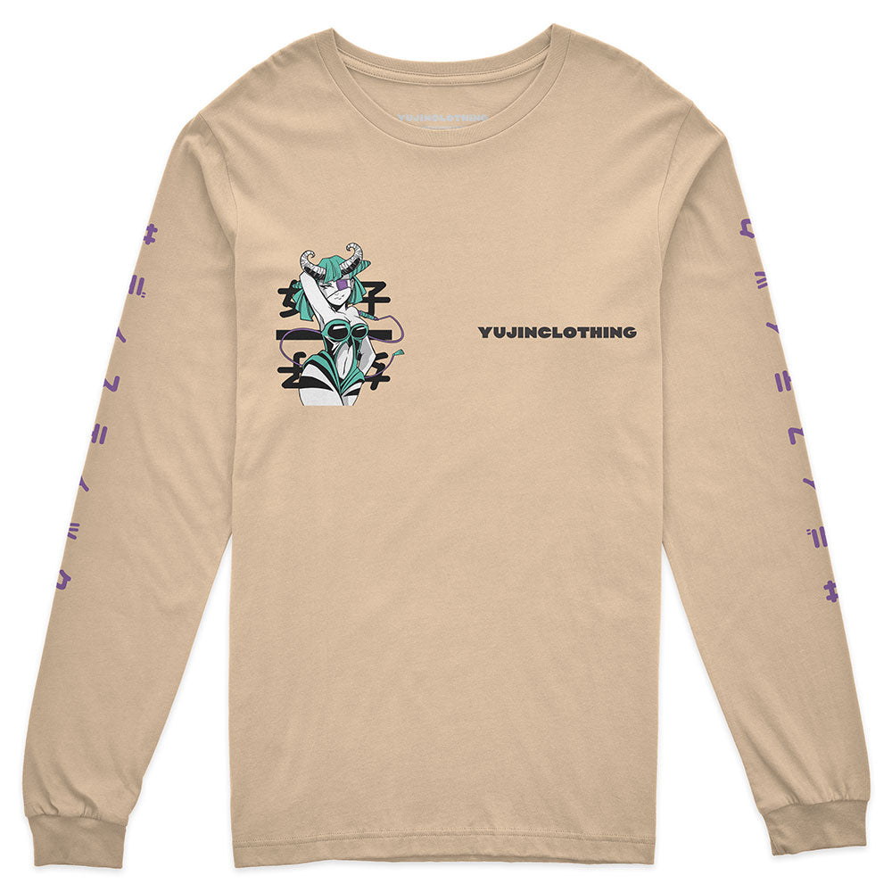 Sexy Demon Long Sleeve T-Shirt - Lolomo!