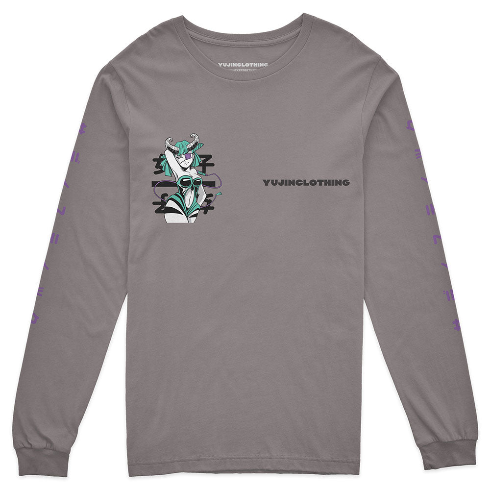 Sexy Demon Long Sleeve T-Shirt - Lolomo!