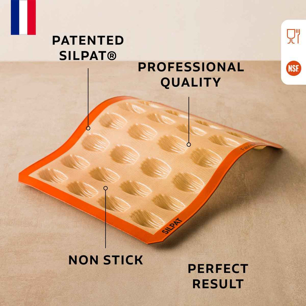 Silpat Perfect 28 Mini Madeleine Mold