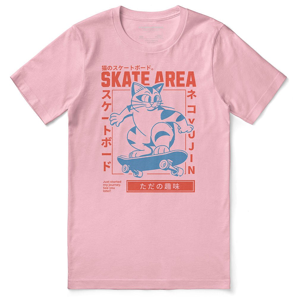 Skate Area Cat T-Shirt - Lolomo!