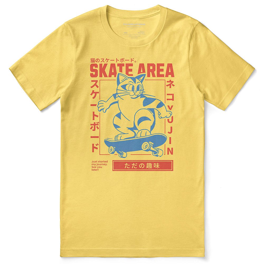 Skate Area Cat T-Shirt - Lolomo!