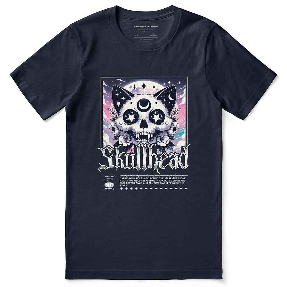 Skullhead Cat T-Shirt