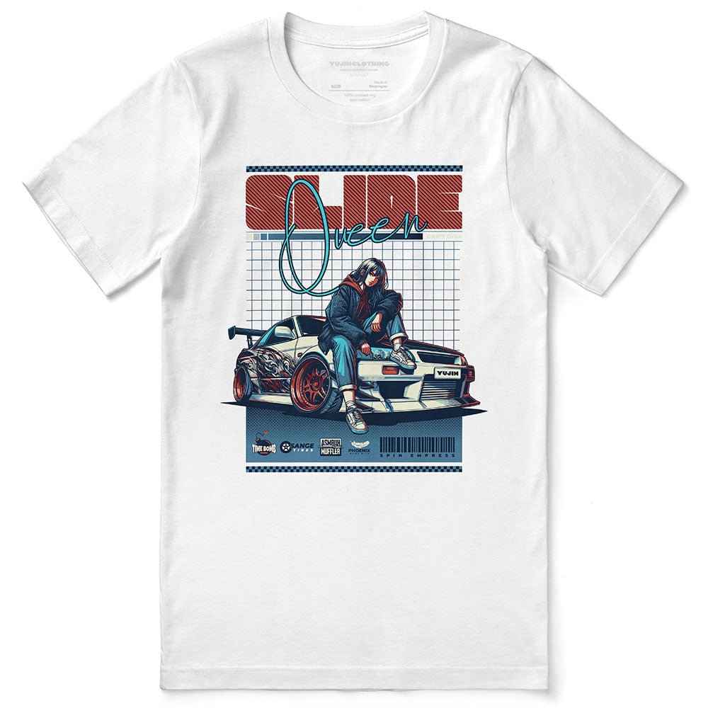 Slide Queen Car T-Shirt