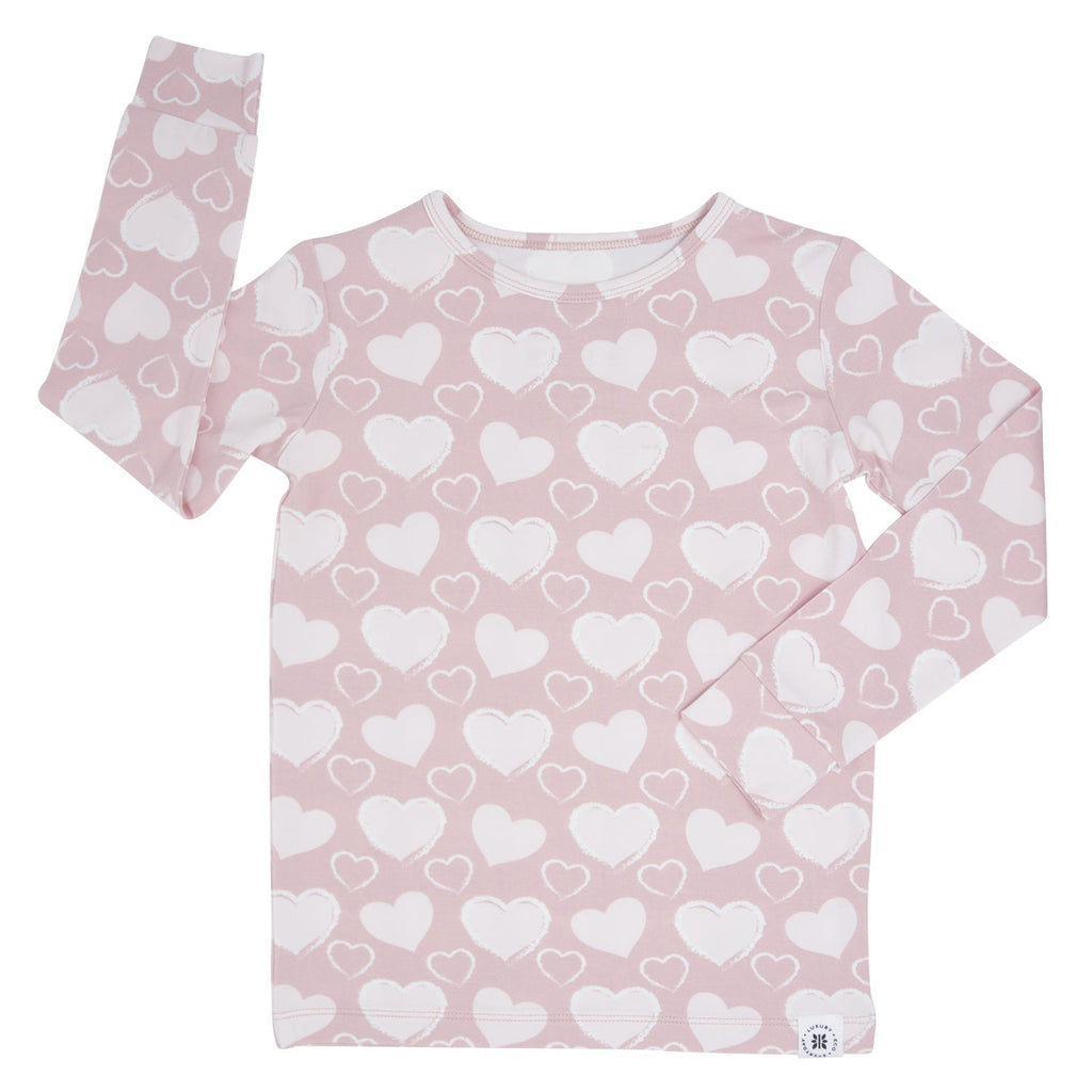 So Much Love Big Kid Pajama Set