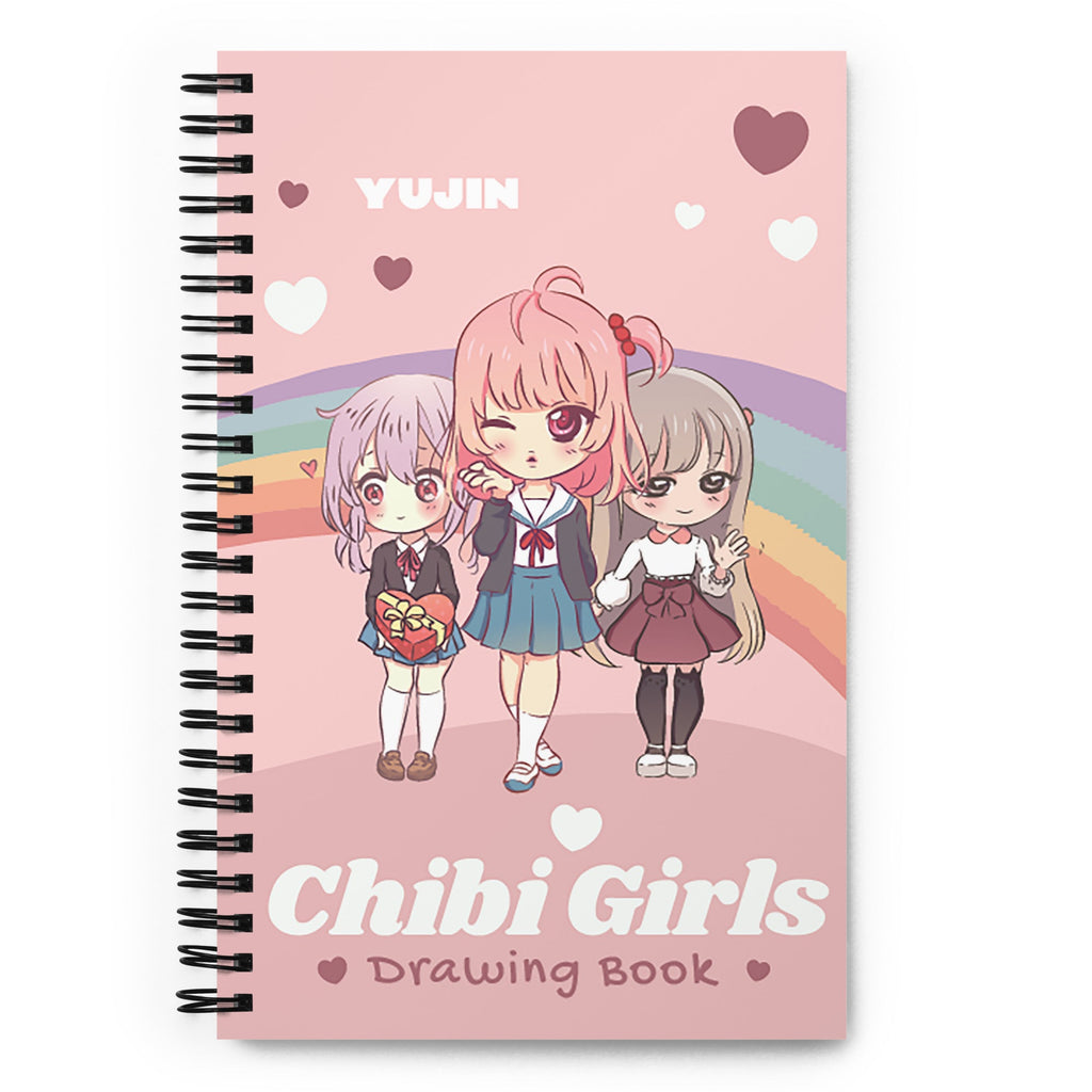Chibi Girls Drawing Notebook
