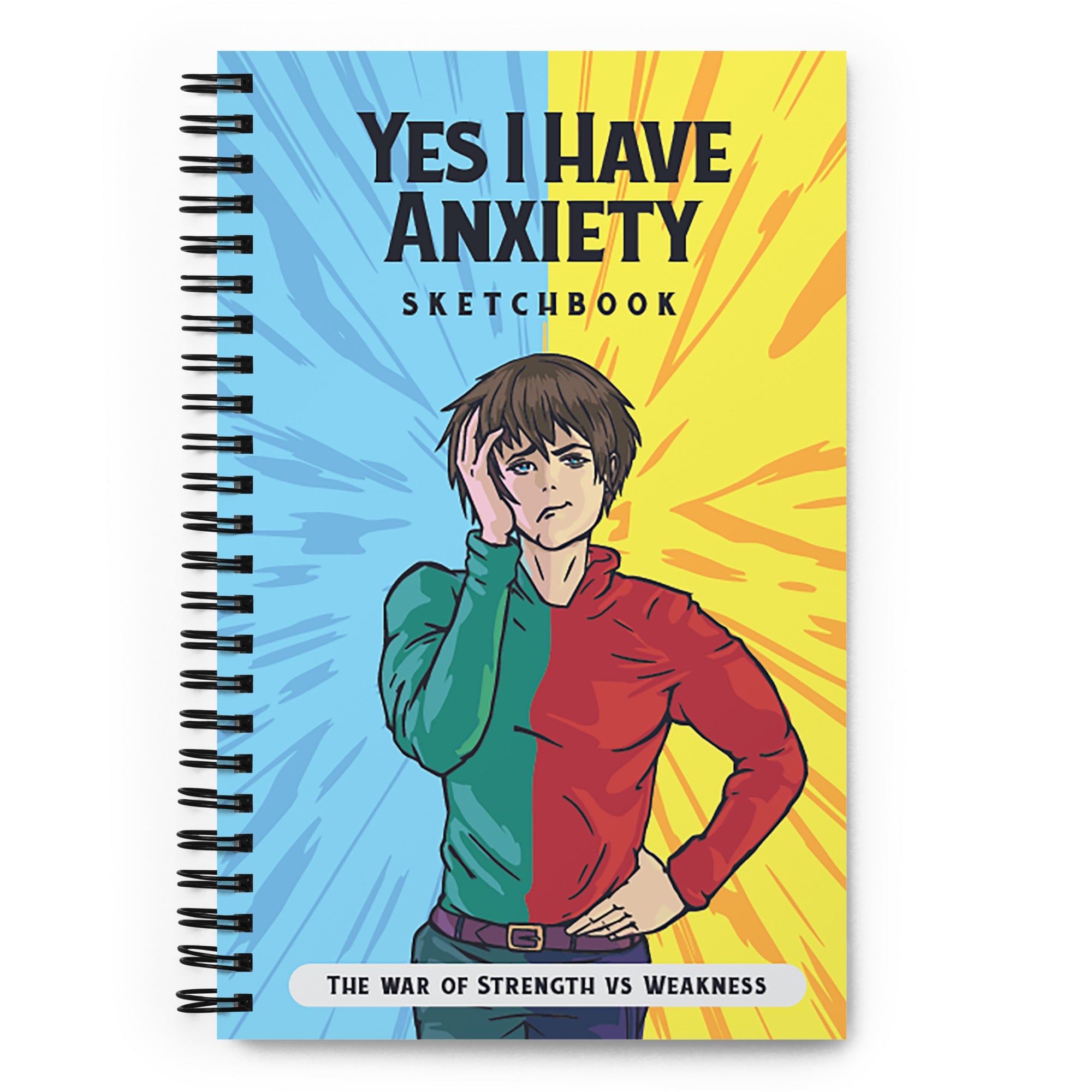 Fight Anxiety Notebook