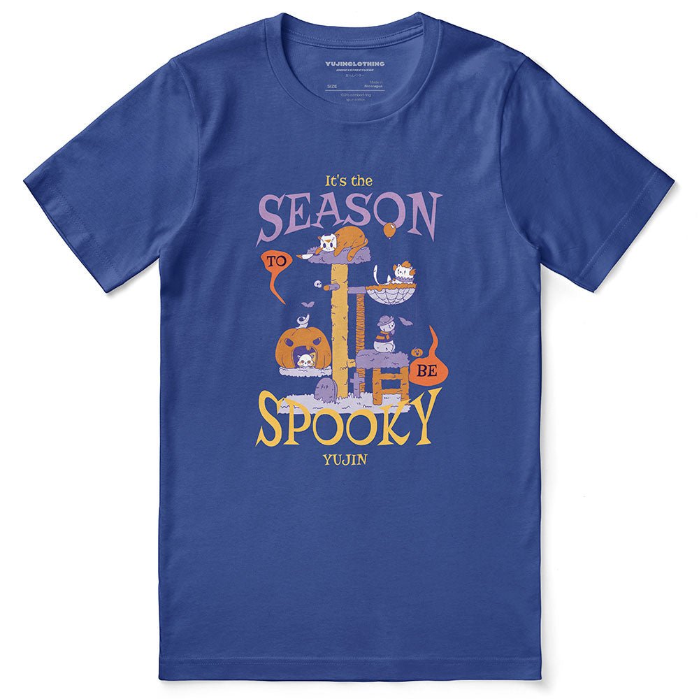Spooky Season Cat T-Shirt - Lolomo!